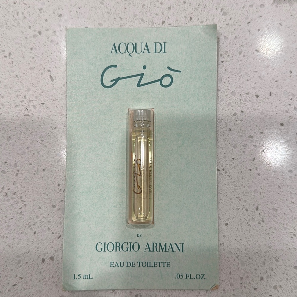 Giorgio Armani Acquaintance di Gio Sealed